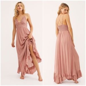 Adella bralette Free People One boho maxi dress XS